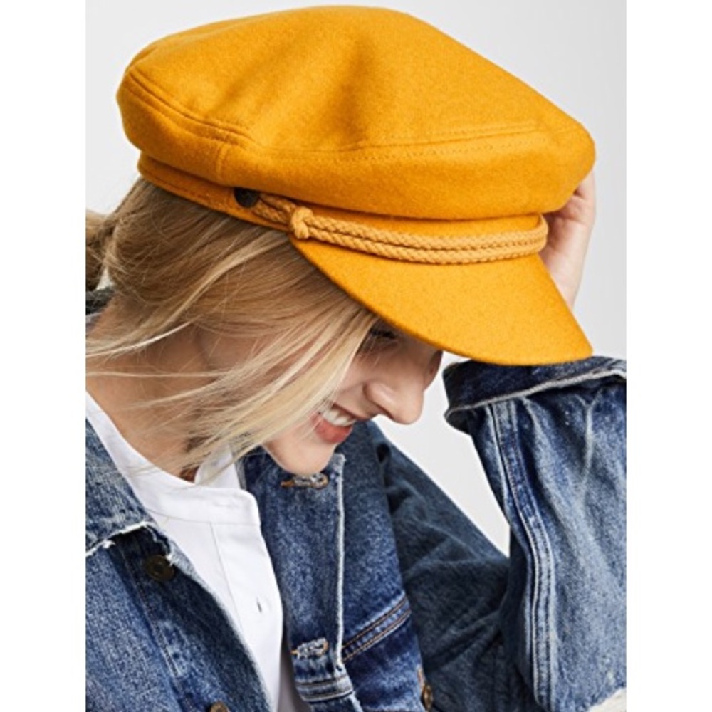 BRIXTON Ashland Cap in Mustard